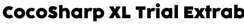 CocoSharp XL Trial Extrabold字体转换